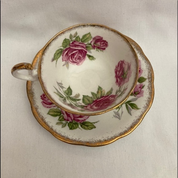 Royal Standard Orleans Rose Cup and Saucer Shabby Chic - Picture 5 of 8